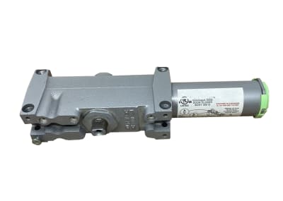 LCN 6 in. x 2-1/2 in. Left Hand Commercial Door Closer Body Only, Adjustable Spring Power Size 1-5, For Parallel Arm Mount (Hinge Push Side) Only, Aluminum Finish