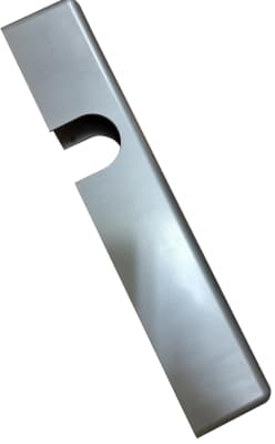 LCN Slim Cover For LCN 7-1/2 in. x 1 in. Commercial Door Closer, Aluminum Finish