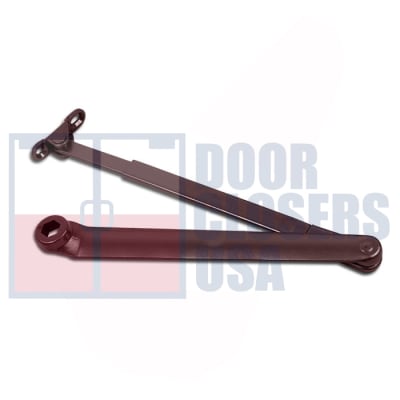 Phoenix Architectural Hardware 5 in. x 2-1/4 in. Surface Mount Door Closer - Regular Replacement Arm, Dark Bronze Finish