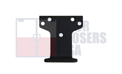 Phoenix Architectural Hardware 5 in. x 2-1/4 in. Surface Mount Door Closer - Parallel Arm Bracket, Black Finish