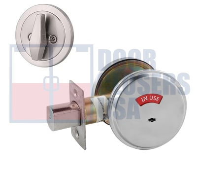 Phoenix Door Controls AccuTurn 6000 Grade 2 Single Cylinder Deadbolt with Built-In Lock Indicator â€“ 2-3/4" Backset, Fits 1-3/4" Doors