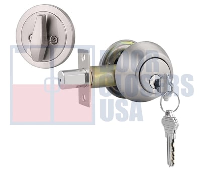 Phoenix AccuTurn 6000 Grade 2 Single Cylinder Deadbolt (Thumbturn Inside) â€“ 2-3/4" Backset, Fits 1-3/4" Doors