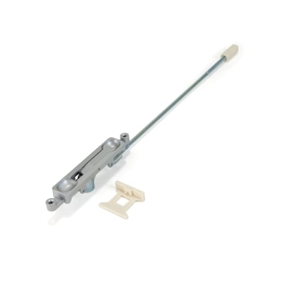 Pittco Commercial Storefront Door Flush Bolt Assembly, Aluminum Finish