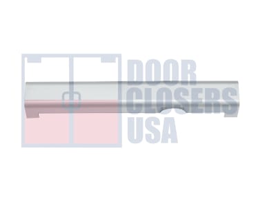R27942 12 in. x 3/4 in. Surface Mount Door Closer - Replacement Slim Cover, Aluminum Finish