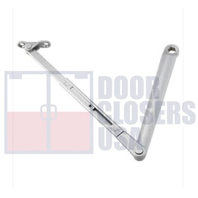 R27942 5 in. x 2-1/4 in. Surface Mount Door Closer - Regular Replacement Arm, Aluminum Finish