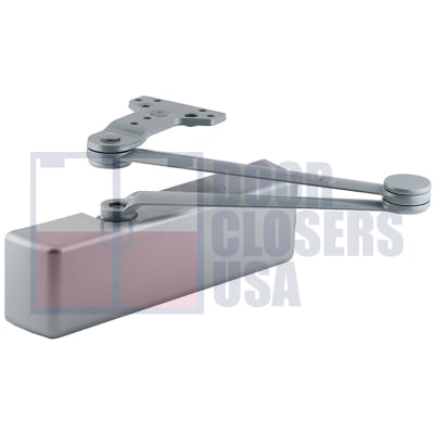 R27942 5 in. x 2-1/4 in. Surface Mount Door Closer - Heavy-Duty Grade 1, Adjustable Size 16, Spring Cushion Arm (No Hold-Open)