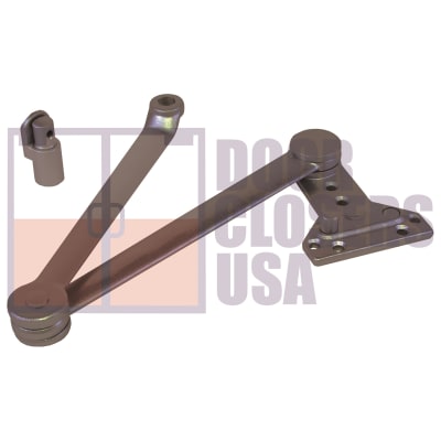 R27942 5 in. x 2-1/4 in. Surface Mount Door Closer - Spring Cushion Replacement Arm, Dark Bronze Finish