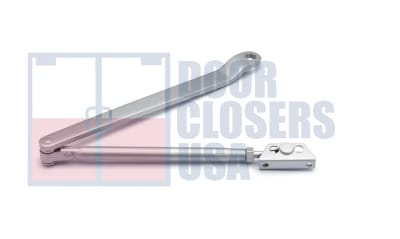 R7483 Regular Arm For 9-1/16 in. x 3/4 in. Door Closer, Aluminum Finish
