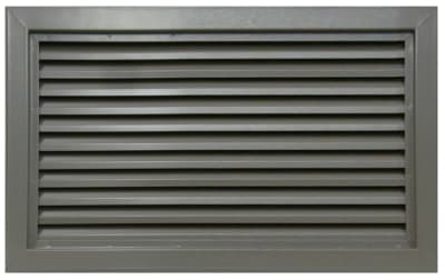 Quick Ship Steel-Lite Hollow Metal Door 18 Gauge 24 in. Wide x 12 in. Tall Fixed Blade Louver