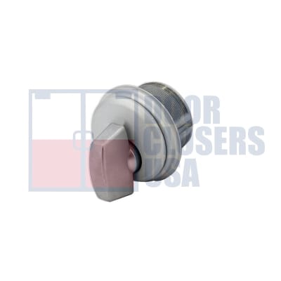 Tahoma Storefront Door Thumbturn Cylinder, Aluminum Finish