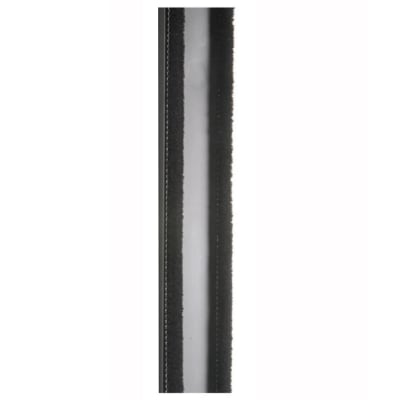 US Aluminum Commercial Storefront Door Leading Edge Astragal Extrusion With Slide In Weatherstripping, 84 in. Length, Dark Bronze Anodized