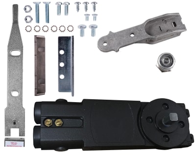 Vistawall OHCC Concealed Closer End Load Kit 3, With Center Hung End Load Arm and Threshold Pivot (1-9/16 in. Door Rail Depth)