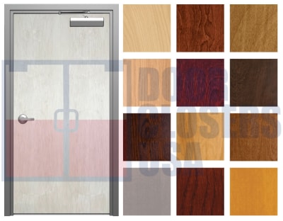 Wood-Lite Architectural Grade 36 in. x 80 in. (3068) Interior Right Hand Commercial Wood Door and 16 Gauge Steel Knock Down Drywall Frame, Plain Sliced White Birch Veneer, Solid Particle Core, and Hardware (3-4 Week Production Time)