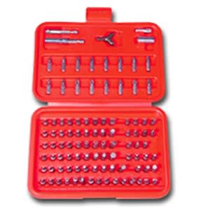 PROF SCREWDRIVER BIT SET 100 PC.