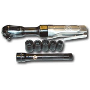 RATCHET AIR 3/8 W/ CASE, 5 SOC, LIGH
