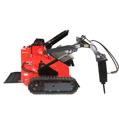 KATOOL KT-SK26B 23 HP mini skid steer track loader with front bucket