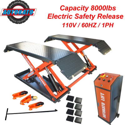 Katool KT-X85 8,000lbs Electric Mid Rise Scissor Lift product view