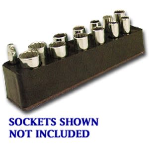 SOC HOL 3/8 DP GREEN NEON MAG BASE