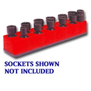 SOC HOL 3/8U IMP RED