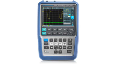 Rohde & Schwarz RTH1002 1317.5000.02 Osciloscopio Portable de 2 Canales con Multimetro Digital Integrado, Opciones de Ancho de Banda y Canales Digitales