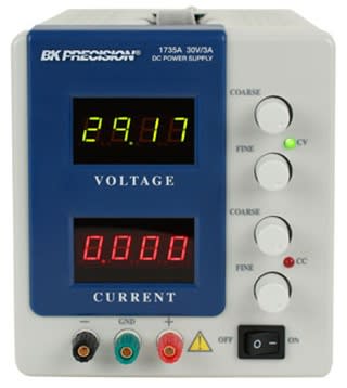 B&K Precision 1735A Fuente de poder de DC con pantalla de 4 digitos (0-30V, 0-3A)