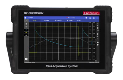 BK Presicion DAS1820-SYNC Sistema de&nbsp;Adquisición de Datos Alta Velocidad Portátil, Unidad base con IRIG, GPS, y PTP incluido