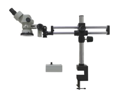 Aven DSZ44-209-536 - Microscopio Con Zoom Estéreo DSZ-44 [10x - 44x] En Soporte De Brazo Doble Con Anillo De Luz Integrado