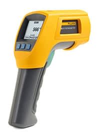 Fluke 568 - Termómetro por infrarrojos y de contacto, Software FlukeView® Forms en CD,Rango( -40 °C a 800 °C (-40 °F a 1472 °F) relación a objetivo 50:1