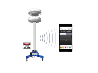 Hipotronics KVM200-W - Kilovoltímetro Digital Inalámbrico 0-200kV AC/DC