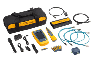 Fluke Networks LIQ-KIT-IE: comprobador LinkIQ ™ con sonda y kit de adaptador Ethernet industrial
