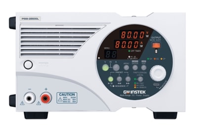 Gw Instek PSB-2800L - Fuente de Alimentación de DC Multirango Programable. Un Canal de Salida, Salida de Voltaje de 0-80V, Salida de Corriente de 0-80A, Salida de Potencia de 800W.