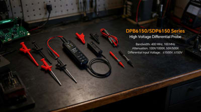 Siglent SDP6150D Sonda diferencial de alta tension: 400 MHz, 100X/1000X