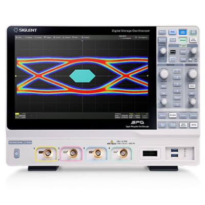 Siglent SDS6104A 1GHz, 5GSa, Osciloscopio de 4 Canales