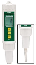 Extech VB400 - Medidor de vibración tipo lápiz Mide la velocidad y aceleración de la RMS (media cuadrática)