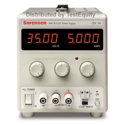 Sorensen XPH 18-10 DC Fuente de poder 180 W, 0-18 V, 0-10 A