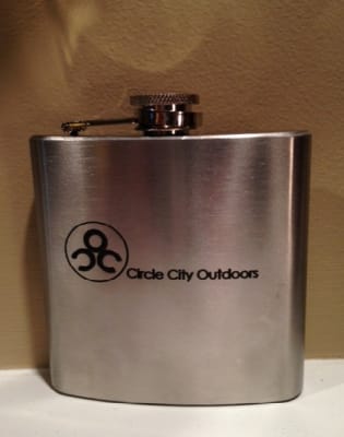 Stainless Steel Flask with Custom Logo