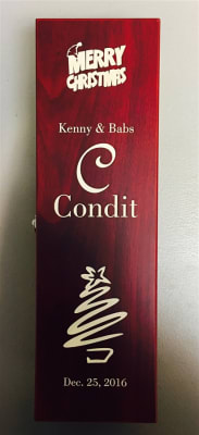 Christmas Wine Gift Box