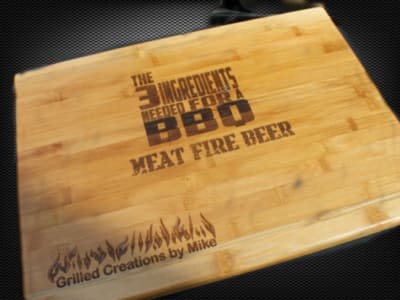Personalized BBQ Cutting Board