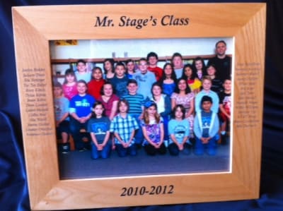 School Class Picture Frame