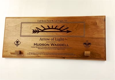 Our Arrow of Light Plaque - Shop Today