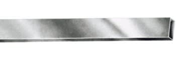Chrome Rectangular Hangrail 1/2" x 1 1/2"
