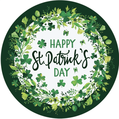 St. Pat's Wreath Accent Magnet