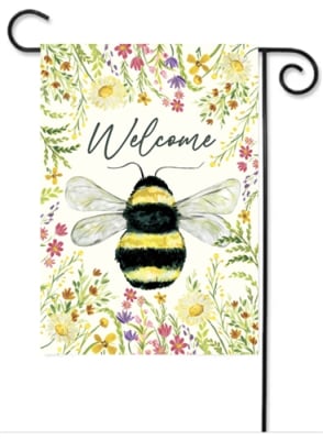 Bumblebee Decorative Garden Flag