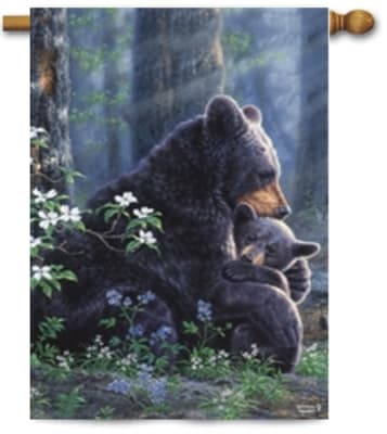 We're Alright Bears Decorative House Flag