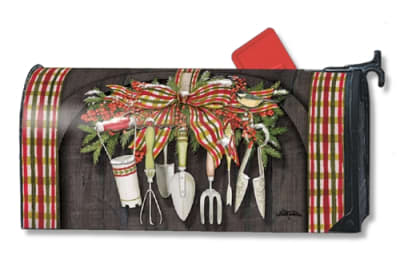 Winter Gardening MailWraps Mailbox Cover