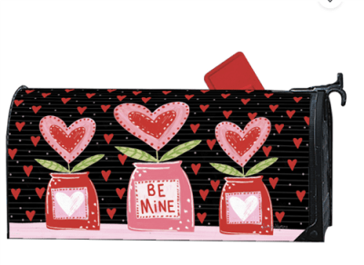 Be Mine MailWraps Mailbox Cover