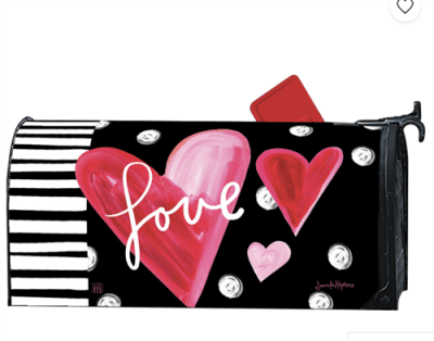 Love Big MailWraps Mailbox Cover