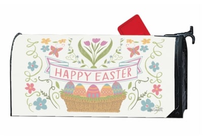 Folk Easter MailWraps Mailbox Cover