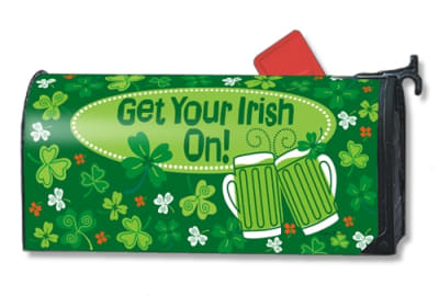 Get Your Irish On MailWraps Magnetic Mailbox Cover