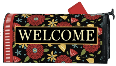 Farm Charm Pattern MailWraps Mailbox Cover